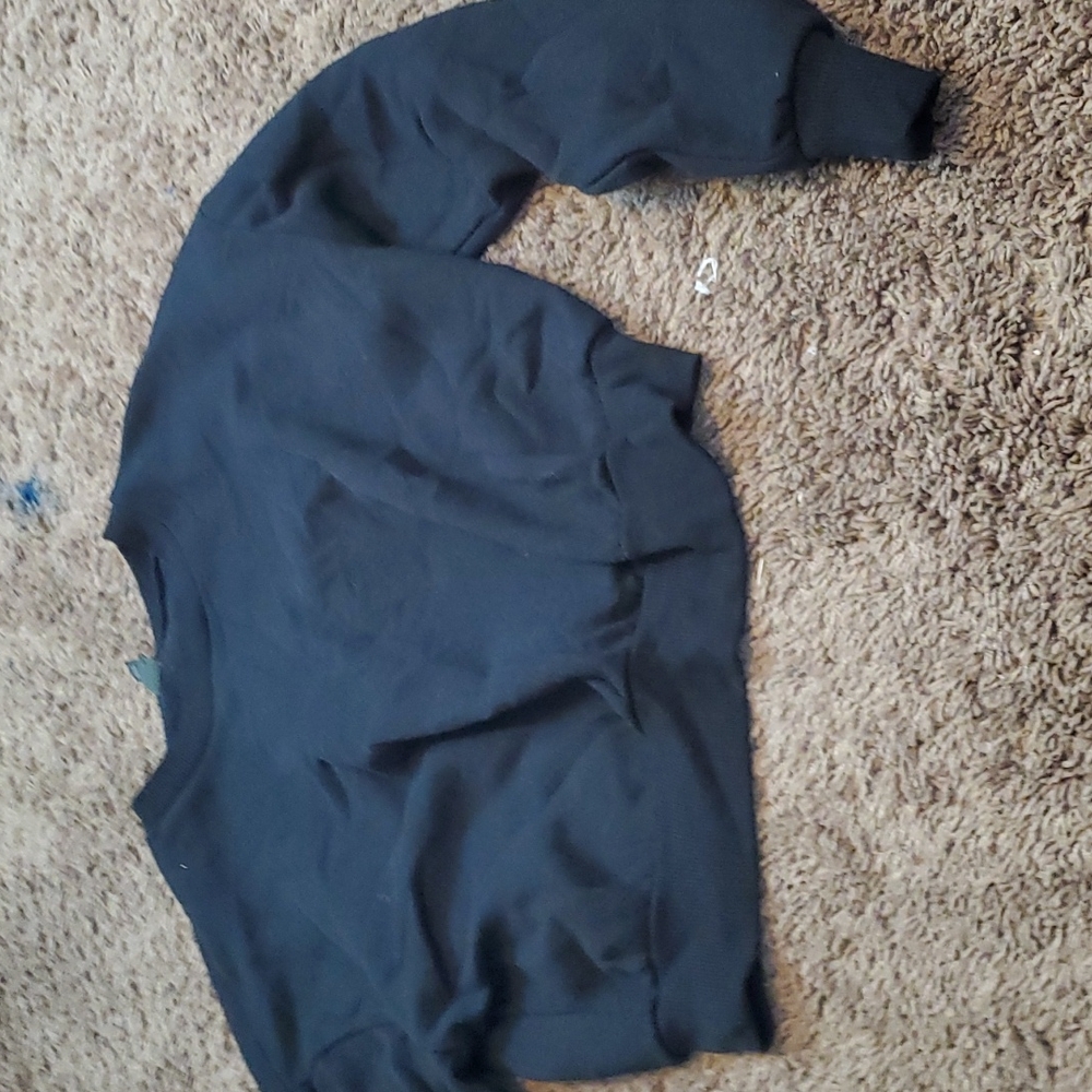 Wild fable cropped crew neck